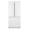 Whirlpool 30 Inch French Door Refrigerator with 19.68 cu. ft. Capacity, White - WRF560SFHW