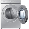 Samsung 7.6 Cu. Ft. Electric Steam Dryer, Silver Steel - DVE53BB8900TAC