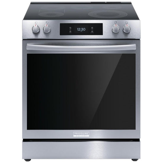 Frigidaire 30 Inch Electric Range with 6.2 cu. ft. Capacity, Smudge-Proof Stainless Steel - GCFE306CBF
