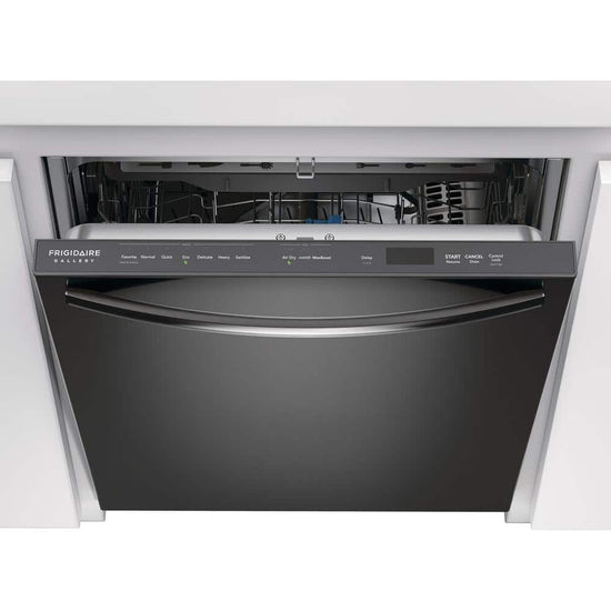 Frigidaire 24 Inch Top Control Built-In Tall Tub Dishwasher, Black Stainless Steel - GDSH4715AD