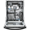 Frigidaire 24 Inch Top Control Built-In Tall Tub Dishwasher, Black Stainless Steel - GDSH4715AD