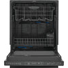 Frigidaire 24 Inch Fully Integrated Dishwasher with 14 Place Settings, Black Stainless Steel - GDPP4517AD