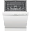 Frigidaire 24 Inch Built-In Front Control Dishwasher, White - FFCD2413UW