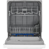 Frigidaire 24 Inch Built-In Front Control Dishwasher, White - FFCD2413UW