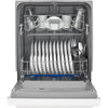 Frigidaire 24 Inch Built-In Front Control Dishwasher, White - FFCD2413UW