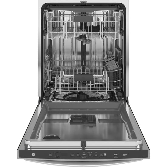 GE Top Control Dishwasher with Stainless Steel Interior, Dry Boost - GDT665SMNES