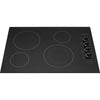 Frigidaire 30 in. Electric Cooktop in Black with 4 Burner Elements - FFEC3025UB