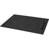 Frigidaire 30 in. Electric Cooktop in Black with 4 Burner Elements - FFEC3025UB