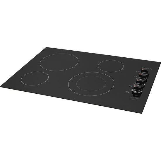 Frigidaire 30 in. Electric Cooktop in Black with 4 Burner Elements - FFEC3025UB