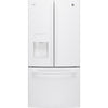 GE Profile 23.5 Cu. Ft. French Door Refrigerator, White - PFE24HGLTKWW