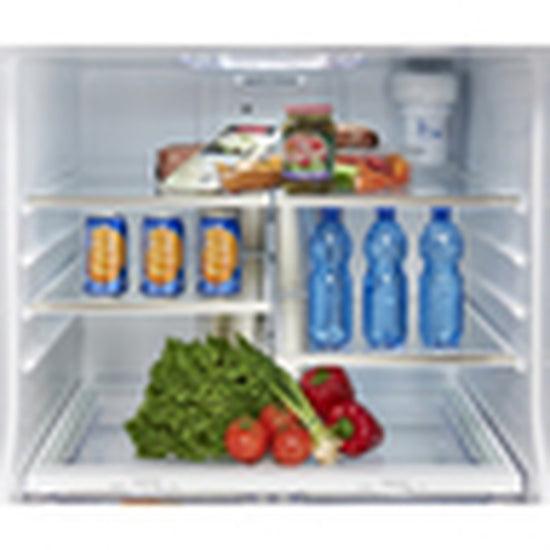 GE Profile 23.5 Cu. Ft. French Door Refrigerator, White - PFE24HGLTKWW
