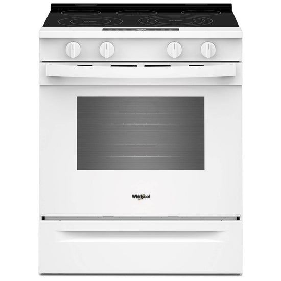 Whirlpool 5.3 cu. ft. Freestanding Electric Range with No Preheat Air Fry, White - YWSES5030SW