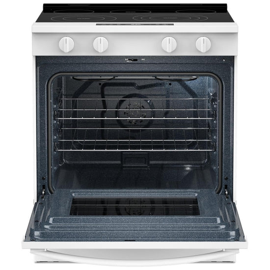 Whirlpool 5.3 cu. ft. Freestanding Electric Range with No Preheat Air Fry, White - YWSES5030SW