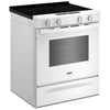 Whirlpool 5.3 cu. ft. Freestanding Electric Range with No Preheat Air Fry, White - YWSES5030SW