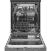 GE 24 Inch Top Control Portable Dishwasher with Stainless Steel Interior - GPT225SSLSS