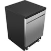GE 24 Inch Top Control Portable Dishwasher with Stainless Steel Interior - GPT225SSLSS