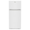 Whirlpool 28 Inch Top-Freezer Refrigerator with 16.3 Cu. Ft. Capacity, White - WRTX5028PW
