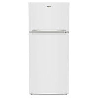 Whirlpool 28 Inch Top-Freezer Refrigerator with 16.3 Cu. Ft. Capacity, White - WRTX5028PW