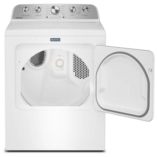 Maytag 7.0 cu. ft. Electric Dryer with Steam Refresh, White - YMED5605RW