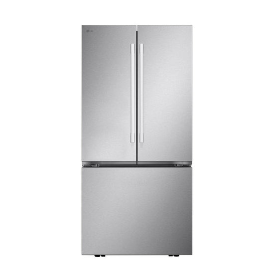 LG 33 Inch Counter-Depth French Door Refrigerator with 21 Cu. Ft. Capacity, Stainless Steel - LF21G6201S