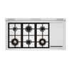 Bertazzoni 48 Inch Freestanding Dual Fuel Range with 7 cu. ft. Capacity - MAS486BTFEPXT