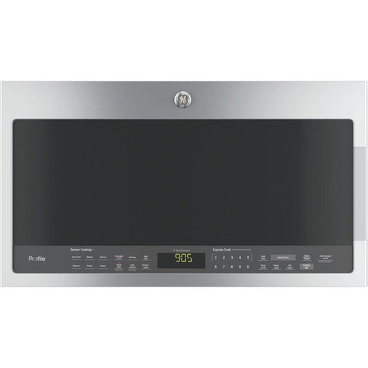 GE Cafe 2.1 Cu. Ft. Over-The-Range Microwave, Stainless Steel - PVM2188SJC