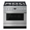 Smeg 36 Inch Portofino Series Gas Range with 4.5 cu. ft. Oven Capacity - CPF36UGMR (Ships in 7-10 days)