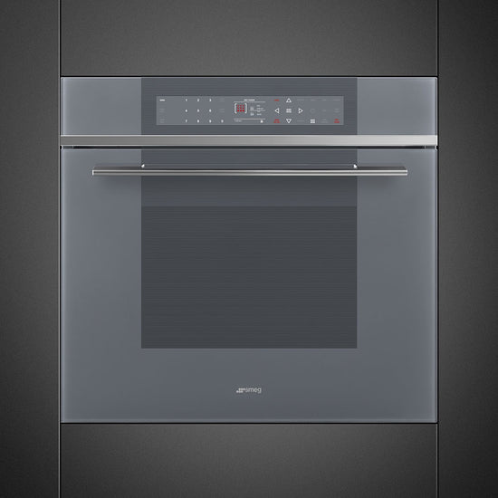Smeg Linea 30 Inch Electric Wall Oven with 3.64 cu. ft. Capacity - SOU130S1 (Ships in 7-10 days)