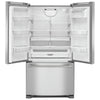 Maytag 33 Inch French Door Refrigerator with 22.1 Cu. Ft. Capacity, Stainless Steel - MRFF5033PZ