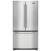 Maytag 33 Inch French Door Refrigerator with 22.1 Cu. Ft. Capacity, Stainless Steel - MRFF5033PZ
