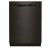 KitchenAid 24 in. Front Control Built-in Dishwasher with Third Level Rack, Black Stainless - KDFM404KBS