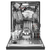KitchenAid 24 in. Front Control Built-in Dishwasher with Third Level Rack, Black Stainless - KDFM404KBS