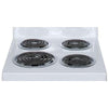 Premier 20 Inch Freestanding Electric Range with 2.5 cu. ft. Capacity, White - EAK220OPO