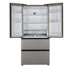 Avanti 33 Inch French Door Refrigerator with 18 cu. ft. Capacity, Stainless Steel - FFFDD18L3S