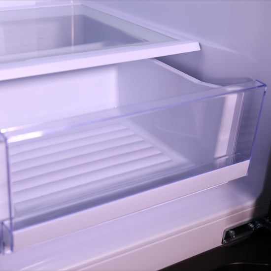 Avanti 33 Inch French Door Refrigerator with 18 cu. ft. Capacity, Stainless Steel - FFFDD18L3S