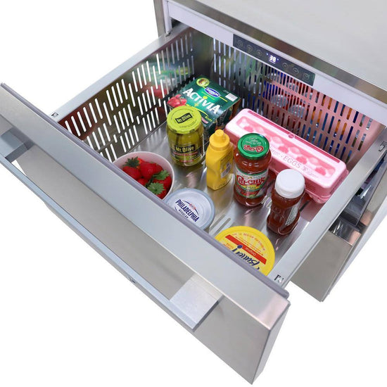 Avanti 5.2 cu. ft. Built-In Outdoor Refrigerator with Dual Drawers, Stainless Steel - OR525U5D