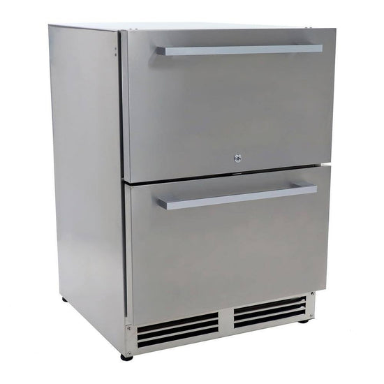 Avanti 5.2 cu. ft. Built-In Outdoor Refrigerator with Dual Drawers, Stainless Steel - OR525U5D