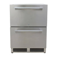 Avanti 5.2 cu. ft. Built-In Outdoor Refrigerator with Dual Drawers, Stainless Steel - OR525U5D