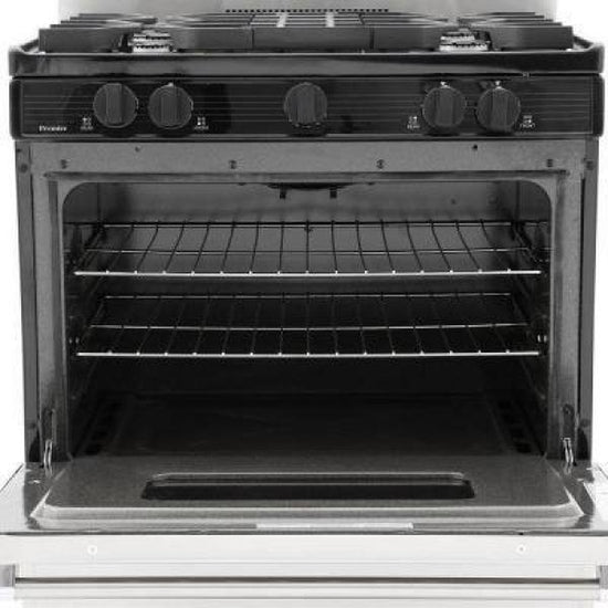 Premier 20 Inch Freestanding Gas Range with 2.42 cu. ft. Oven, Stainless Steel - P20B3102PS-LP