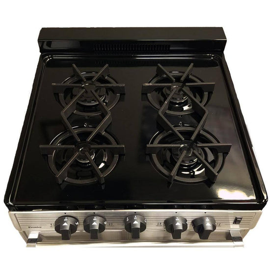Premier 20 Inch Freestanding Gas Range with 2.42 cu. ft. Oven, Stainless Steel - P20B3102PS-LP