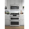Café 30 Inch Slide-In Double Oven Gas Range, Stainless Steel - CCGS750P2MS1