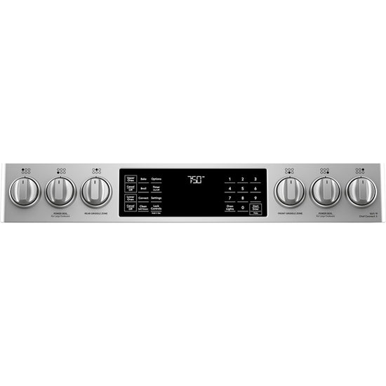 Café 30 Inch Slide-In Double Oven Gas Range, Stainless Steel - CCGS750P2MS1