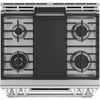 Café 30 Inch Slide-In Double Oven Gas Range, Stainless Steel - CCGS750P2MS1