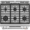 Café 30 Inch Slide-In Double Oven Gas Range, Stainless Steel - CCGS750P2MS1