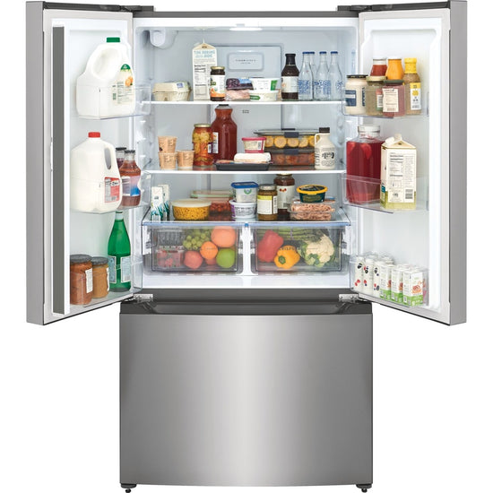 Frigidaire 35 in. 20 cu. ft. Counter-Depth French Door Refrigerator, Stainless Steel - FRFG2011AV