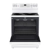 GE 30 Inch Freestanding Electric Range with True Convection and No-Preheat Air Fry, White - JCB840DVWW