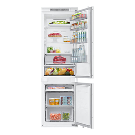 Samsung Integrated Fridge Freezer 267L, White - BRB70F10DES0EU