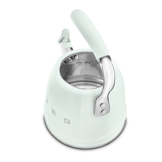 SMEG Whistling Stovetop Kettle, Pastel Green - WKF01PG
