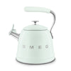 SMEG Whistling Stovetop Kettle, Pastel Green - WKF01PG