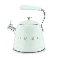 SMEG Whistling Stovetop Kettle, Pastel Green - WKF01PG